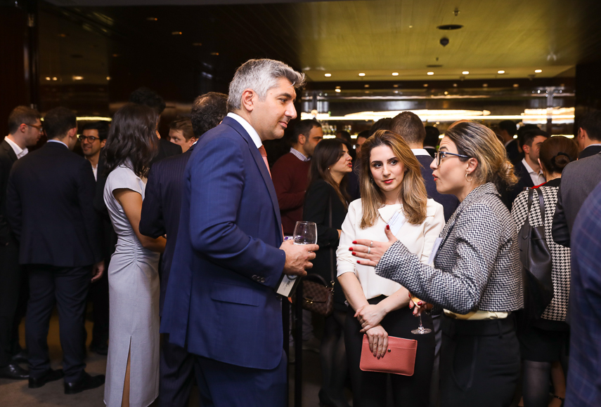 Corporate event photographer for networking event in London